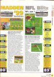 Scan du test de NFL Blitz paru dans le magazine X64 14, page 1