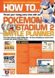 Scan of the walkthrough of Pokemon Stadium 2 published in the magazine NGC Magazine 62, page 1