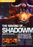 Scan of the article Making Of... Shadowman published in the magazine NGC Magazine 66, page 1