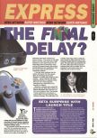 Scan of the article Nintendo 64: The final delay? published in the magazine Super Play 43, page 2
