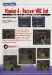 Scan of the walkthrough of Mission: Impossible published in the magazine SOS 64 1, page 16