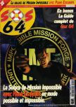 Scan of the walkthrough of Mission: Impossible published in the magazine SOS 64 1, page 1