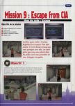 Scan of the walkthrough of Mission: Impossible published in the magazine SOS 64 1, page 31