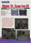 Scan of the walkthrough of Mission: Impossible published in the magazine SOS 64 1, page 34