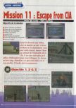 Scan of the walkthrough of Mission: Impossible published in the magazine SOS 64 1, page 38