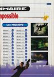 Scan of the walkthrough of Mission: Impossible published in the magazine SOS 64 1, page 3