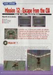 Scan of the walkthrough of Mission: Impossible published in the magazine SOS 64 1, page 42