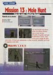Scan of the walkthrough of Mission: Impossible published in the magazine SOS 64 1, page 44