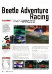 Scan of the review of Beetle Adventure Racing published in the magazine Total Control 06, page 1