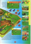 Scan of the walkthrough of Super Mario 64 published in the magazine 64 Player 1, page 11