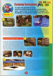 Scan of the walkthrough of Super Mario 64 published in the magazine 64 Player 1, page 25