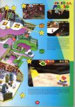 Scan of the walkthrough of Super Mario 64 published in the magazine 64 Player 1, page 27
