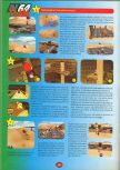 Scan of the walkthrough of Super Mario 64 published in the magazine 64 Player 1, page 33