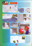 Scan of the walkthrough of Super Mario 64 published in the magazine 64 Player 1, page 39