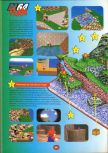 Scan of the walkthrough of Super Mario 64 published in the magazine 64 Player 1, page 47