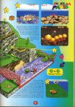 Scan of the walkthrough of Super Mario 64 published in the magazine 64 Player 1, page 48
