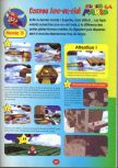 Scan of the walkthrough of Super Mario 64 published in the magazine 64 Player 1, page 52