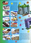 Scan of the walkthrough of Super Mario 64 published in the magazine 64 Player 1, page 53
