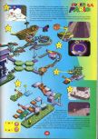 Scan of the walkthrough of Super Mario 64 published in the magazine 64 Player 1, page 54
