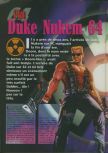 Scan of the walkthrough of Duke Nukem 64 published in the magazine 64 Player 2, page 1