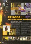 Scan of the review of Star Wars: Rogue Squadron published in the magazine X64 15, page 9