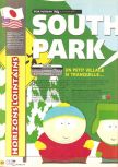Scan of the review of South Park published in the magazine X64 15, page 1
