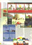 Scan of the review of South Park published in the magazine X64 15, page 3