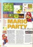 Scan du test de Mario Party paru dans le magazine X64 15, page 1