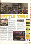 Scan of the review of Battletanx published in the magazine X64 15, page 1