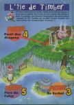 Scan of the walkthrough of Diddy Kong Racing published in the magazine 64 Player 3, page 3
