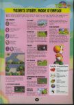 Scan de la soluce de Yoshi's Story paru dans le magazine 64 Player 3, page 2