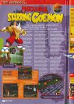 Scan of the review of Mystical Ninja Starring Goemon published in the magazine Consoles + 076, page 1