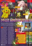 Scan of the review of Pokemon Stadium published in the magazine Consoles + 081, page 1