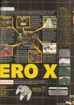 Scan of the review of F-Zero X published in the magazine X64 12, page 2