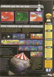 Scan of the review of Starshot: Space Circus Fever published in the magazine X64 12, page 3