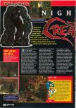 Scan of the review of Nightmare Creatures published in the magazine Consoles + 070, page 1