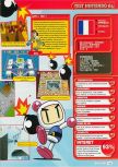 Scan of the review of Bomberman 64 published in the magazine Consoles + 070, page 2