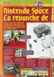 Scan de l'article Nintendo Space World '97 : La Revanche de Mario paru dans le magazine Consoles + 072, page 1
