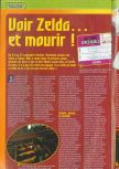 Scan of the preview of The Legend Of Zelda: Ocarina Of Time published in the magazine Consoles + 072, page 19