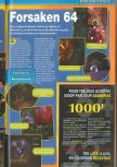 Scan of the preview of Forsaken published in the magazine Consoles + 072, page 1