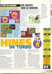 Scan of the review of Micro Machines 64 Turbo published in the magazine X64 16, page 2