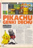 Scan of the review of Hey You, Pikachu! published in the magazine X64 16, page 1
