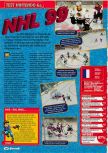 Scan of the review of NHL '99 published in the magazine Consoles + 082, page 1