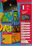 Scan of the review of Glover published in the magazine Consoles + 083, page 2