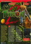 Scan of the review of Turok 2: Seeds Of Evil published in the magazine Consoles + 083, page 1