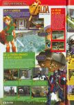 Scan of the review of The Legend Of Zelda: Ocarina Of Time published in the magazine Consoles + 084, page 7