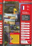Scan of the review of Beetle Adventure Racing published in the magazine Consoles + 087, page 1