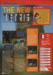 Scan of the review of The New Tetris published in the magazine Consoles + 093, page 1