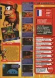 Scan of the review of Donkey Kong 64 published in the magazine Consoles + 095, page 4