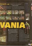 Scan of the review of Castlevania published in the magazine X64 17, page 2
